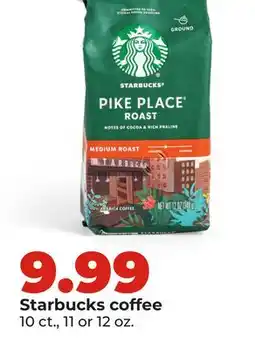 Hy-Vee Starbucks coffee offer