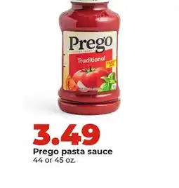 Hy-Vee Prego pasta sauce offer