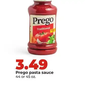 Hy-Vee Prego pasta sauce offer