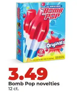 Hy-Vee Bomb Pop novelties offer
