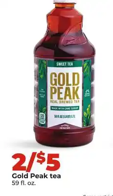 Hy-Vee Gold Peak tea offer