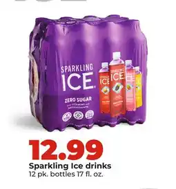 Hy-Vee Sparkling Ice drinks offer