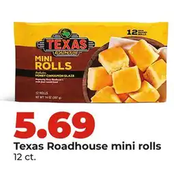 Hy-Vee Texas Roadhouse mini rolls offer