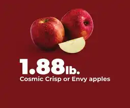 Hy-Vee Cosmic Crisp or Envy apples offer