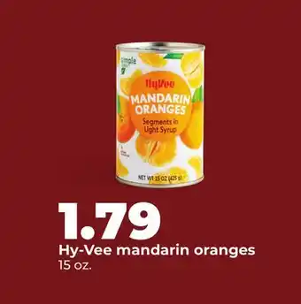 Hy-Vee Hy-Vee mandarin oranges offer