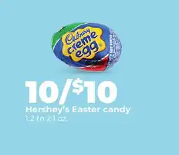 Hy-Vee Hershey's Easter candy offer