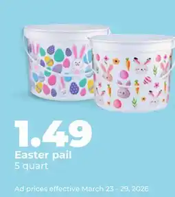 Hy-Vee Easter pail offer