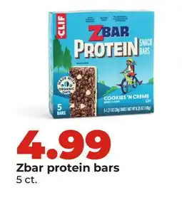 Hy-Vee Clif Zbar protein bars offer