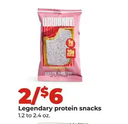 Hy-Vee Legendary protein snacks offer