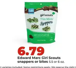 Hy-Vee Edward Marc Girl Scouts snappers or bites offer