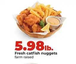 Hy-Vee Fresh catfish nuggets offer