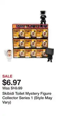 Game Stop Skibidi Toilet Mystery Figure Collector Series 1 (Style May Vary) offer