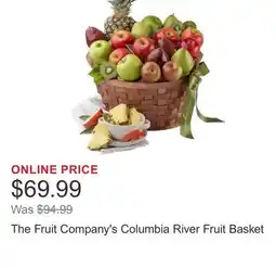 Costco The Fruit Company's Columbia River Fruit Basket offer