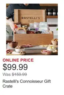 Costco Rastelli's Connoisseur Gift Crate offer