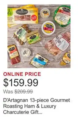 Costco D'Artagnan 13-piece Gourmet Roasting Ham & Luxury Charcuterie Gift Box, 12.5 lbs offer