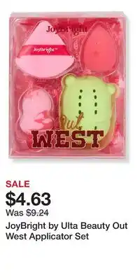 Ulta Beauty JoyBright by Ulta Beauty Out West Applicator Set offer
