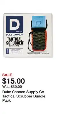 Ulta Beauty Duke Cannon Supply Co Tactical Scrubber Bundle Pack offer