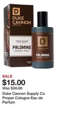 Ulta Beauty Duke Cannon Supply Co Proper Cologne Eau de Parfum offer