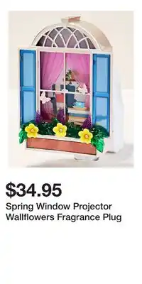 Bath & Body Works Spring Window Projector Wallflowers Fragrance Plug offer