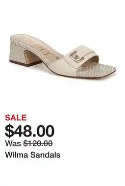 Belk Wilma Sandals offer