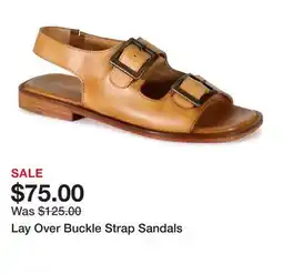 Belk Lay Over Buckle Strap Sandals offer