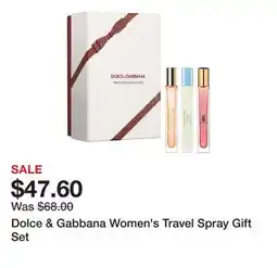 Belk Dolce & Gabbana Women's Travel Spray Gift Set offer