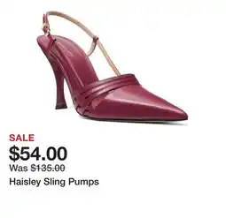 Belk Haisley Sling Pumps offer