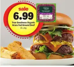 Meijer True Goodness Organic Grass Fed Ground Beef offer