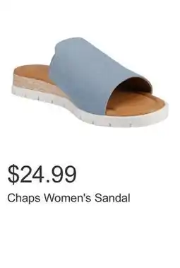 Costco Chaps Women's Sandal offer