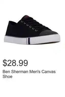 Costco Ben Sherman Men's Canvas Shoe offer