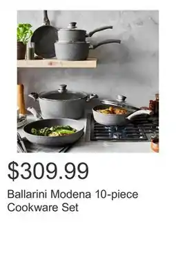 Costco Ballarini Modena 10-piece Cookware Set offer