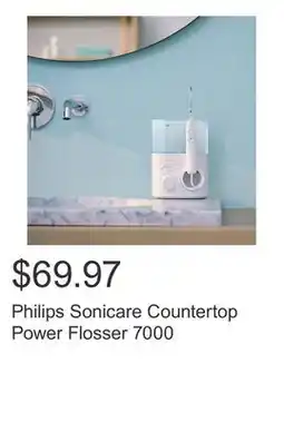 Costco Philips Sonicare Countertop Power Flosser 7000 offer