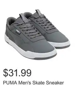 Costco PUMA Men's Skate Sneaker offer