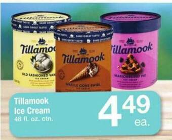ACME Tillamook Ice Cream offer