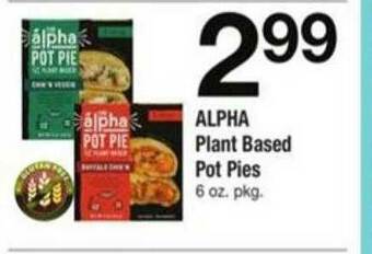 ACME Alpha Plant Based Pot Pies offer