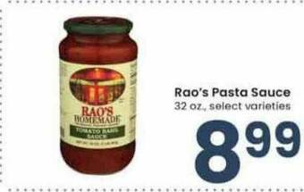 Albertsons Rao's Pasta Sauce offer