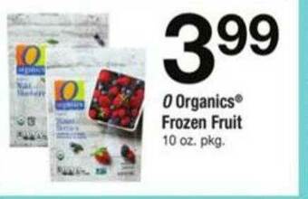 ACME O Organics Frozen Fruit offer