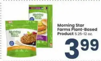 Albertsons Morning Star Farms Plant-Based Product offer