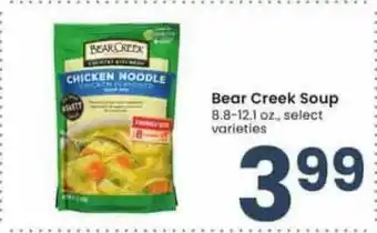 Albertsons Bear Creek Soup offer