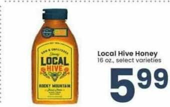 Albertsons Local Hive Honey offer