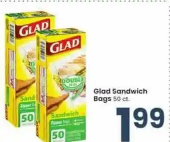 Albertsons Glad Sandwich Bags offer