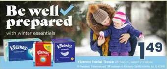 Albertsons Kleenex Facial Tissue offer