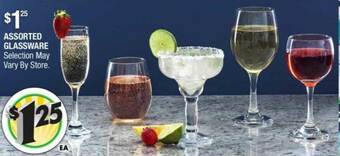 Dollar Tree Assorted Glassware offer