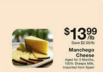Fairway Store Market Manchego Cheese offer