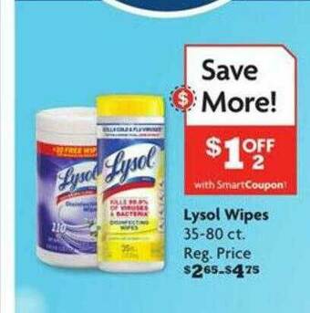 Family Dollar Lysol Wipes offer