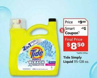 Family Dollar Tide Simply Liquid offer