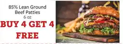 Fareway 85% Lean Ground Beef Patties offer