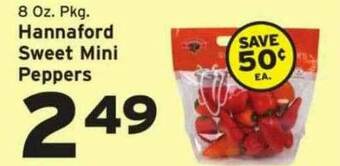 Hannaford Hannaford Sweet Mini Peppers offer