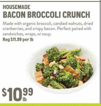 New Seasons Market Housemade Bacon Broccoli Crunch offer