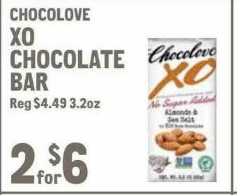 New Seasons Market Chocolove Xo Chocolate Bar offer